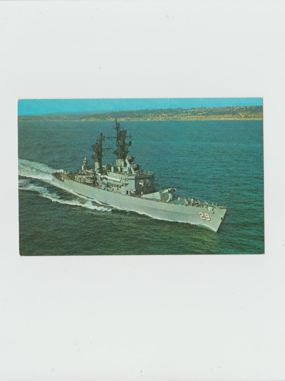 U.S.S. Jouett ( DLG - 29) Postcard